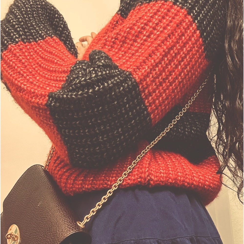 La Ligne NYC knit Alpaca 🦙 wool 🧶 balloon sleeve sweater